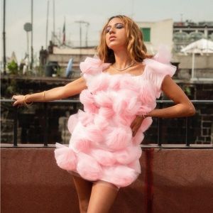 Dolls Kills Pom Pom dress